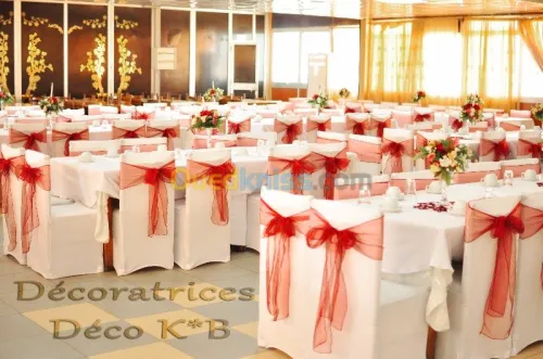  Décoration des salle organisatrice