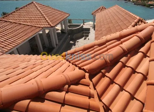 Toiture - Tuile - Charpente en Bois