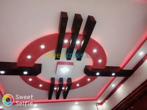 Décoration placo plâtre et pvc 