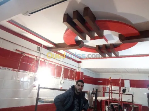 Décoration placo plâtre et pvc 