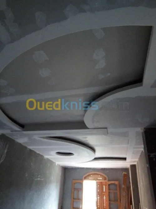 Décoration placo plâtre et pvc 