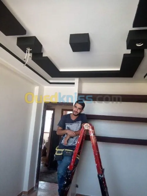 Décoration placo plâtre et pvc 