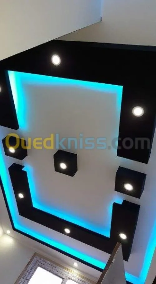 Décoration placo plâtre et pvc 