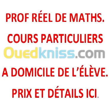 PROF DE MATH, LYCEE (BAC 2021) 