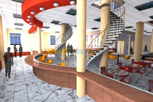 architecture 2d+3d