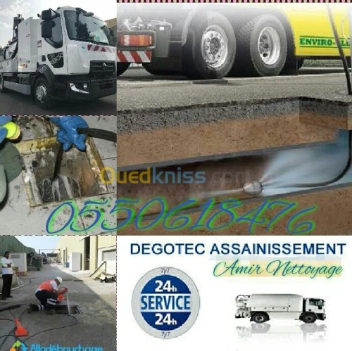 Nettoyage vidange débauchage