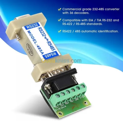 CONVERTISSEUR RS-232 A RS-485 