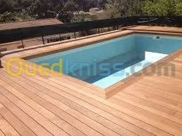 Piscines et parquets