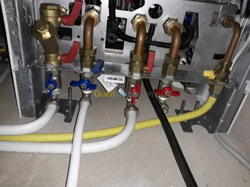 Installation des chaudières murales  