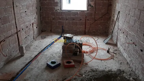 Installation des chaudières murales  