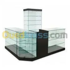 Cabine de douche et Vitrine 
