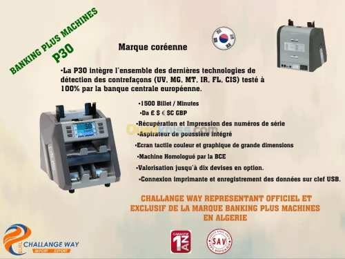 COMPTEUSE DE BILLETS P30