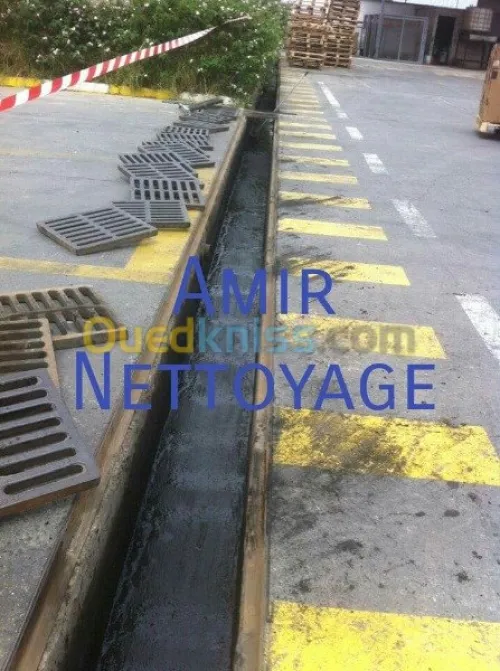 Nettoyage vidange débauchage fossé et 