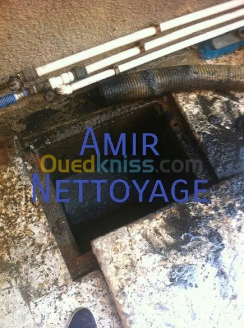 Nettoyage vidange débauchage fossé et 