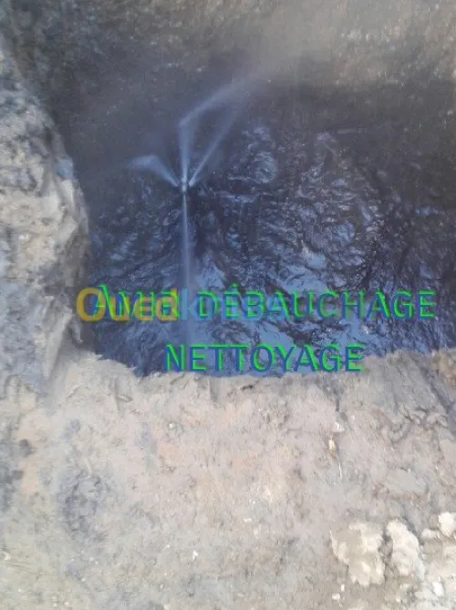 Nettoyage vidange débauchage fossé et 