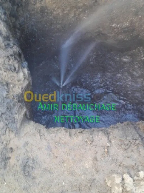 Nettoyage vidange débauchage fossé et 