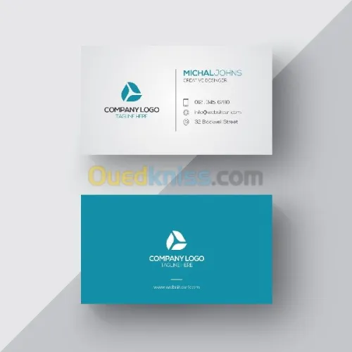 Concéption cartes de visites 