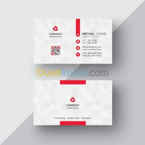 Concéption cartes de visites 