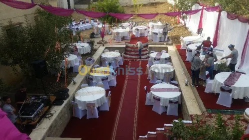 décoration des salles & scéne