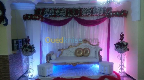 décoration des salles & scéne