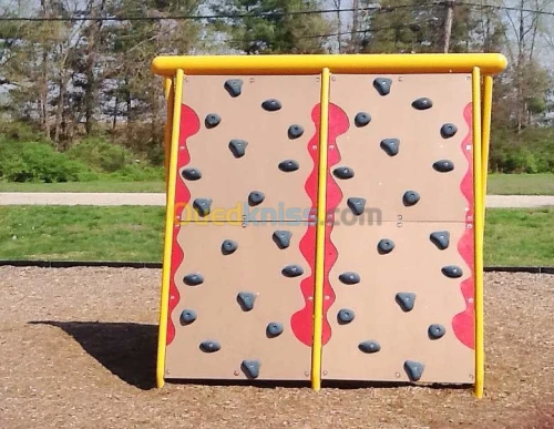 Fabrication des murs d'escalade