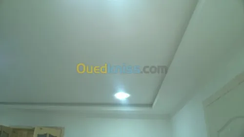 instalation de plaque de platre  