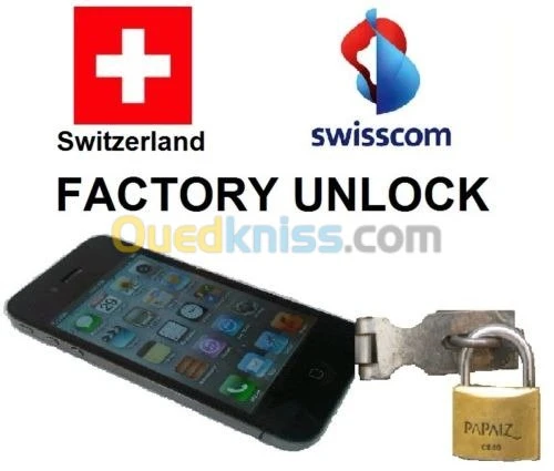 deblocage operateur SWISSCOM 