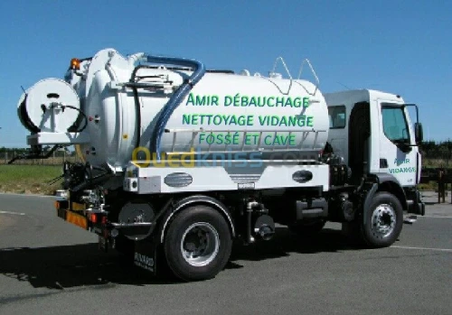 Débauchagevidange et Fosses septiques 