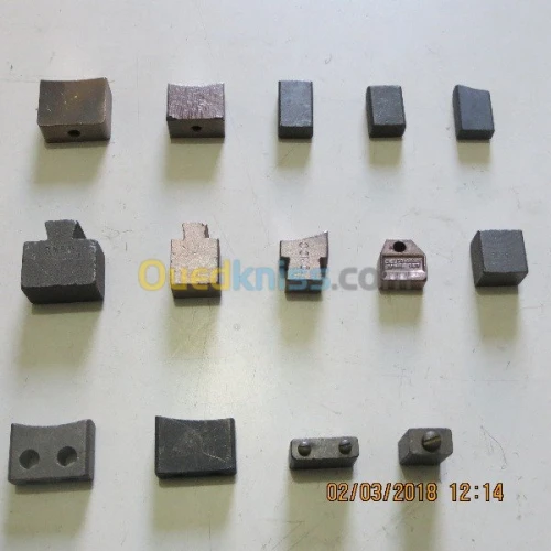 Charbons (balais) moteurs Electriques