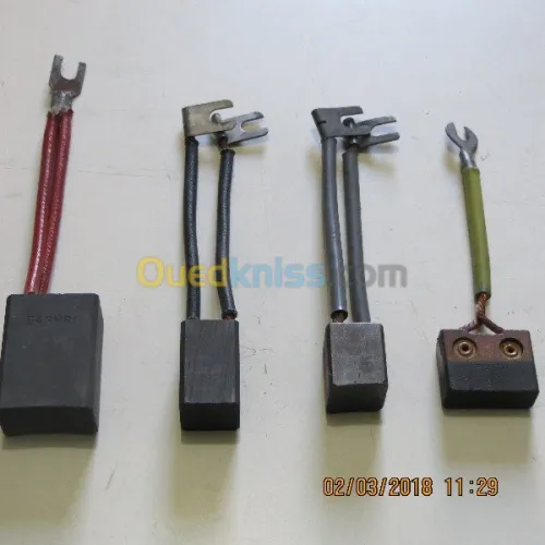 Charbons (balais) moteurs Electriques