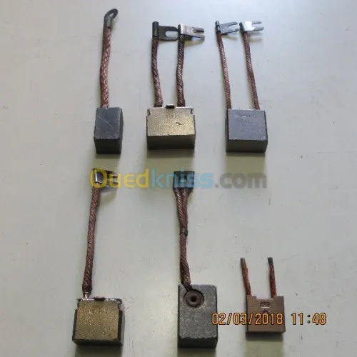 Charbons (balais) moteurs Electriques