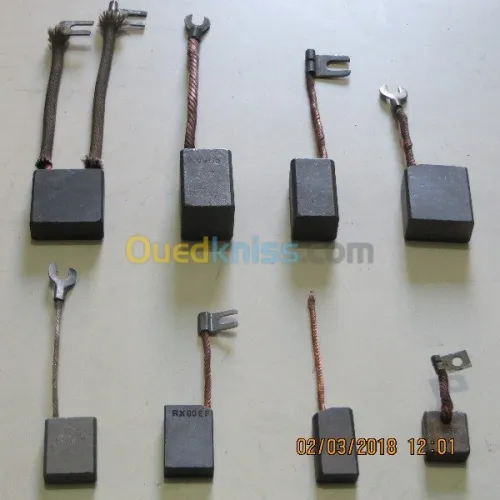 Charbons (balais) moteurs Electriques