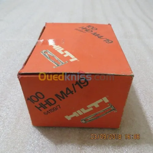 Cheville métallique universelle  HILTI