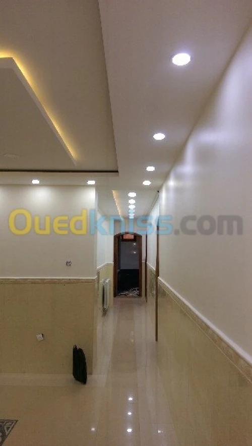 FOURNITURE ET POSE DE PLACO PLATRE ET 