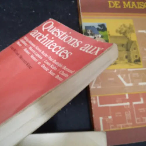 lot de 14 livres et 04 revues d'Architecture