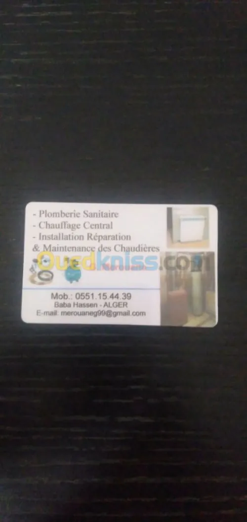 Plombier sanitaire 