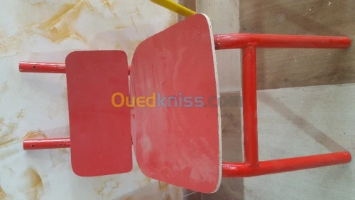 Fabrication mobilier scolaire 