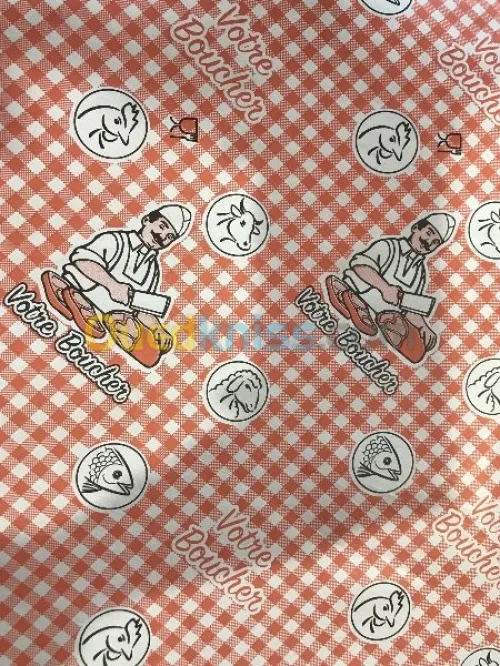 Papier Alimentaire boucherie imprimer 