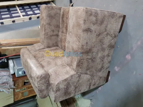 Fabrication du salon 