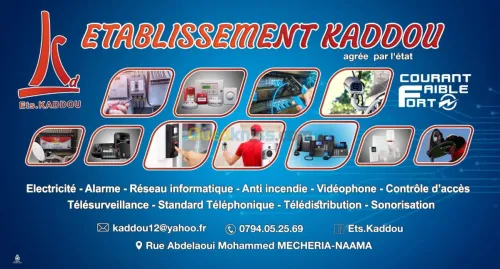 Système d'alarme et camera surveillac 