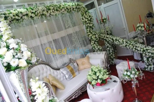 Décorations salle des fêtes 