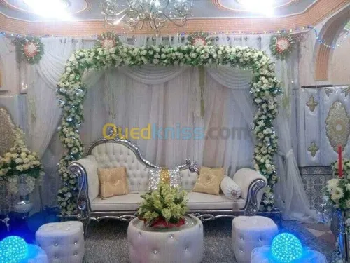 Décorations salle des fêtes 