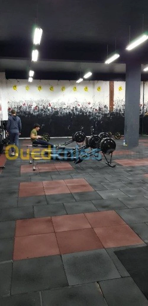 tapis spécial salle de musculation