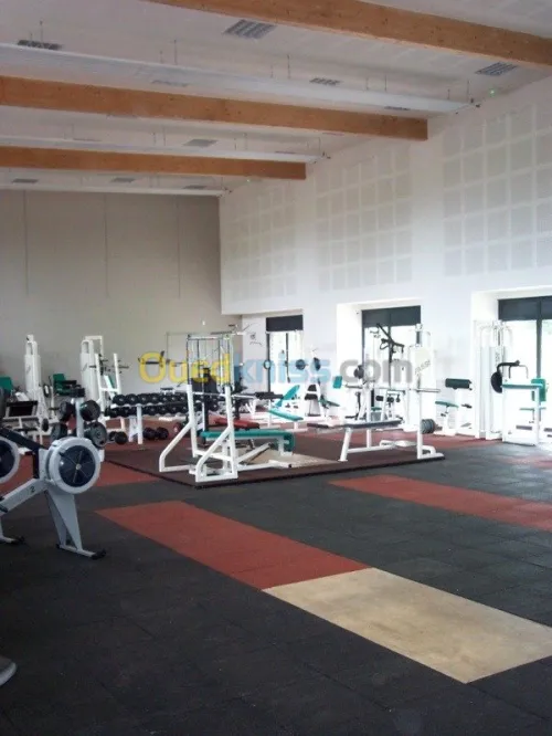 tapis spécial salle de musculation