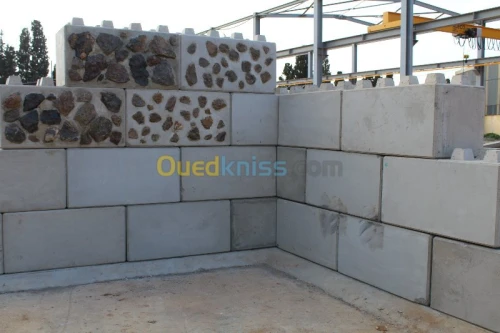 éléments en béton préfabriqué