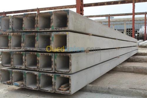 éléments en béton préfabriqué