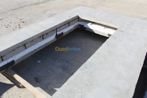 éléments en béton préfabriqué