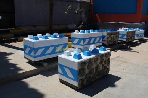 éléments en béton préfabriqué
