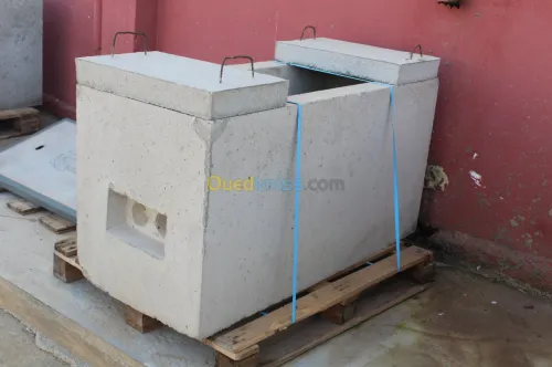 éléments en béton préfabriqué