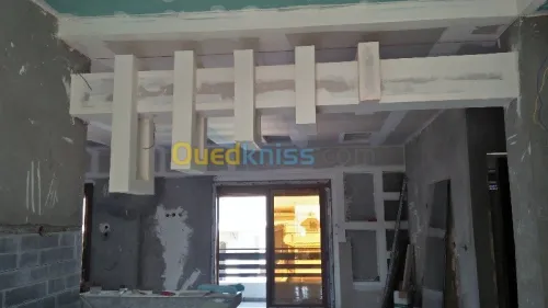 Plafond décoratif artistique,isolatioé